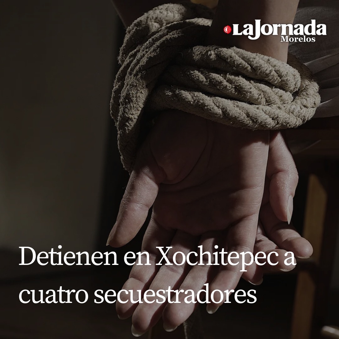 Detienen en Xochitepec a 4 secuestradores