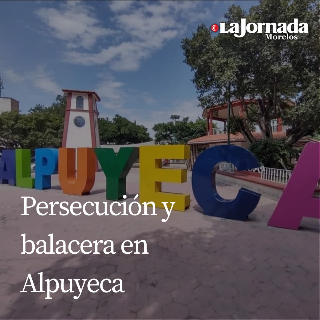 Persecución y balacera en Alpuyeca