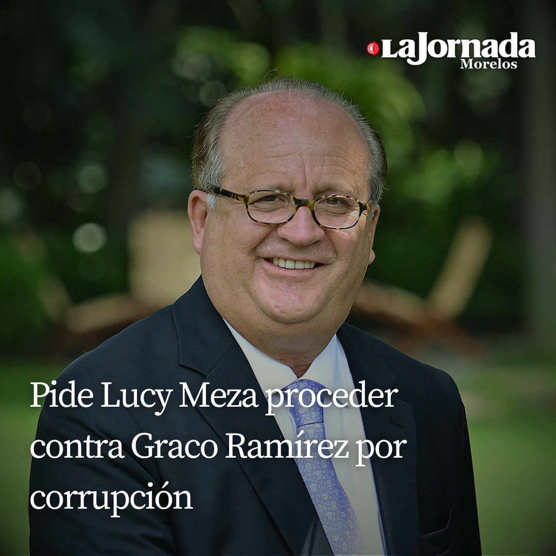 Pide Lucy Meza proceder contra Graco Ramírez por corrupción