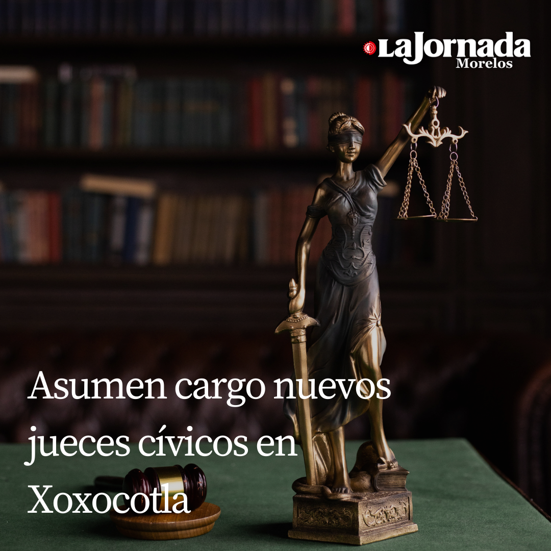 Asumen cargo nuevos jueces cívicos en Xoxocotla