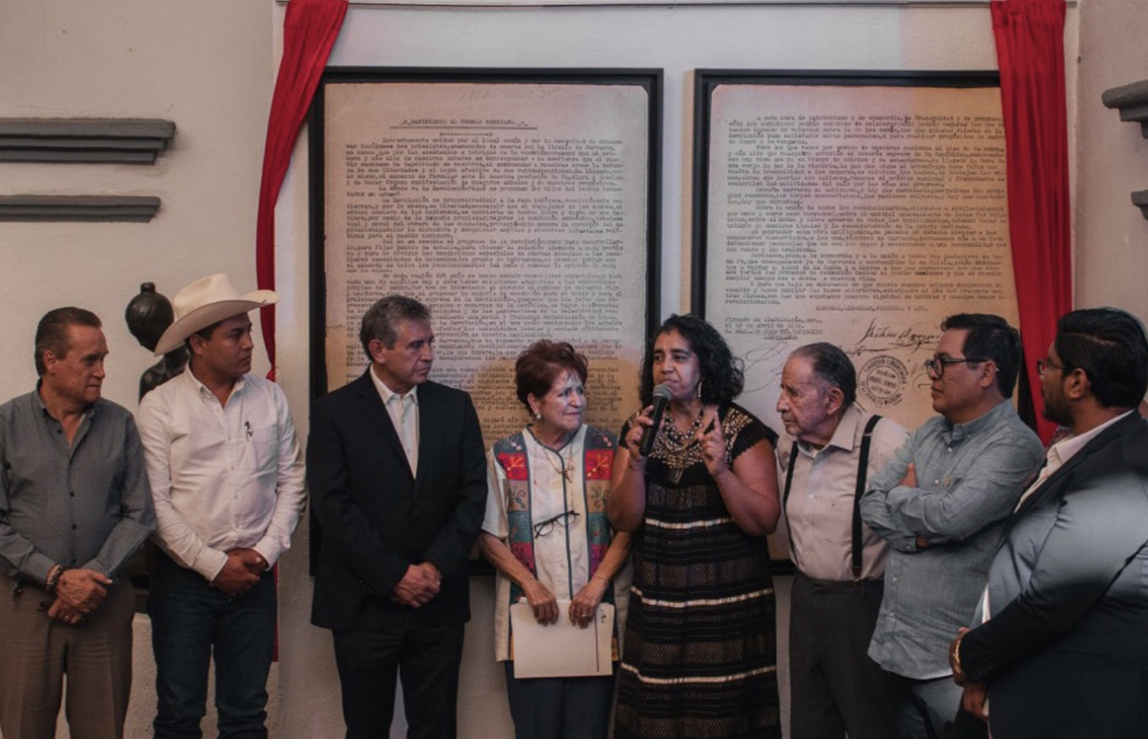Presentan manifiesto Zapatista al pueblo de México