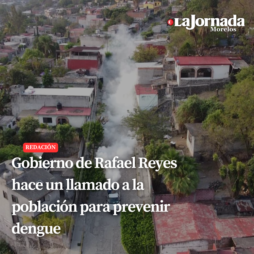 Gobierno de Rafael Reyes hace un llamado a la población para prevenir dengue