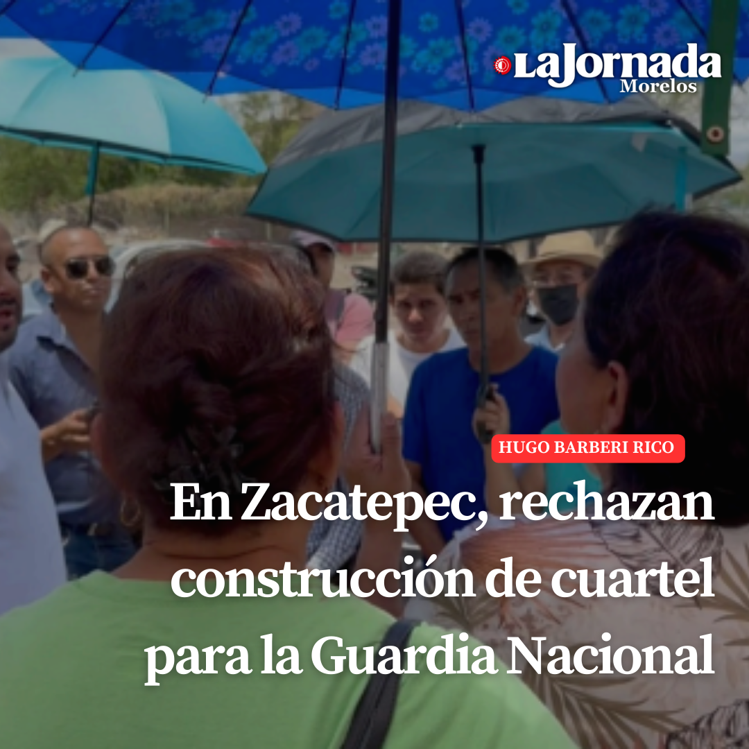 En Zacatepec rechazan construcción de cuartel para la Guardia Nacional