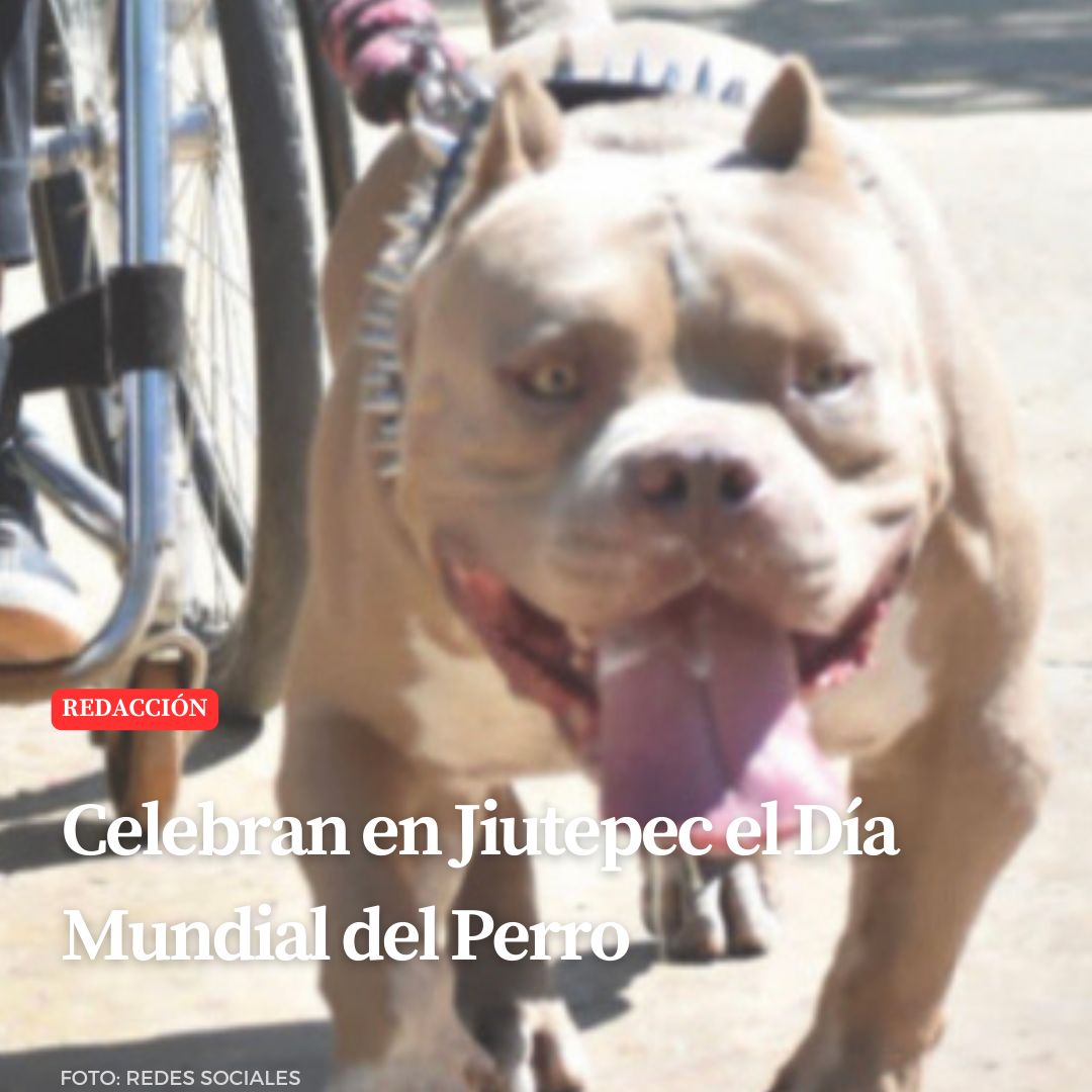 Celebran en Jiutepec el Día Mundial del Perro