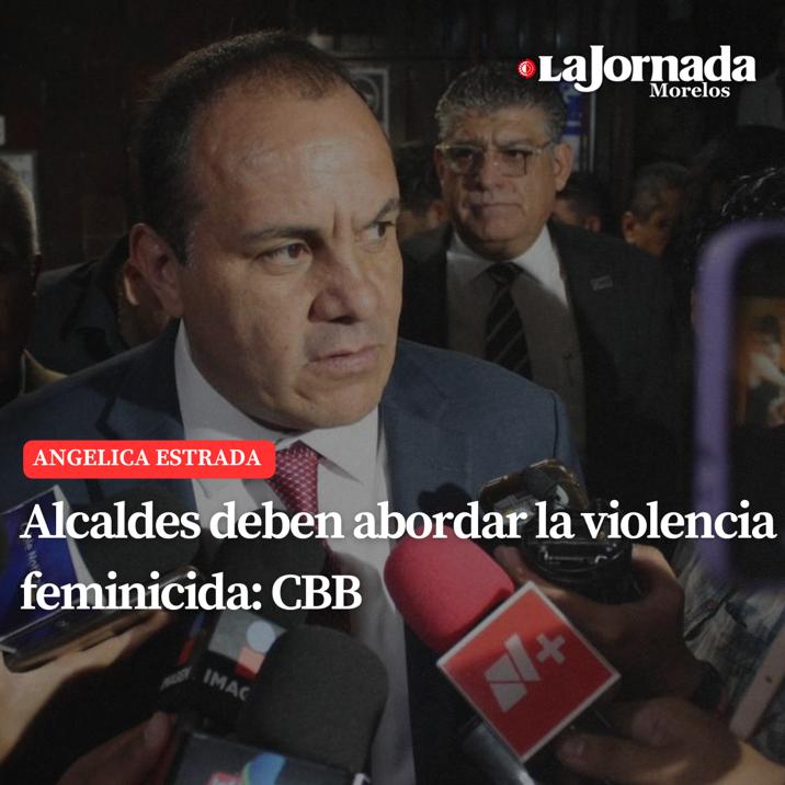 Alcaldes deben abordar la violencia feminicida: CBB