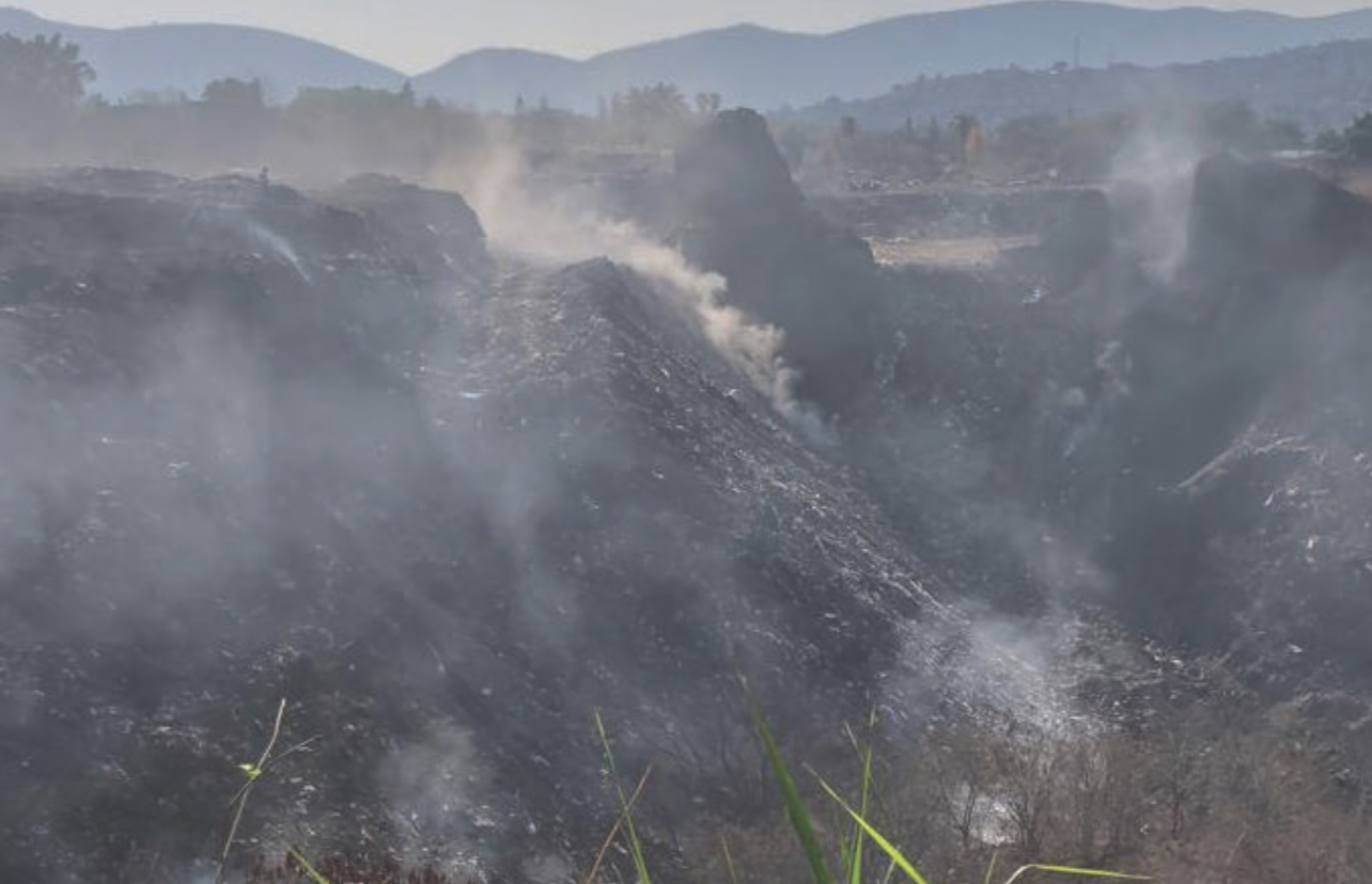 Incendio de mina de Tezontepec está sofocado al 98 por ciento