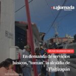 En demanda de servicios básicos, “toman” la alcaldía de Tlaltizapán