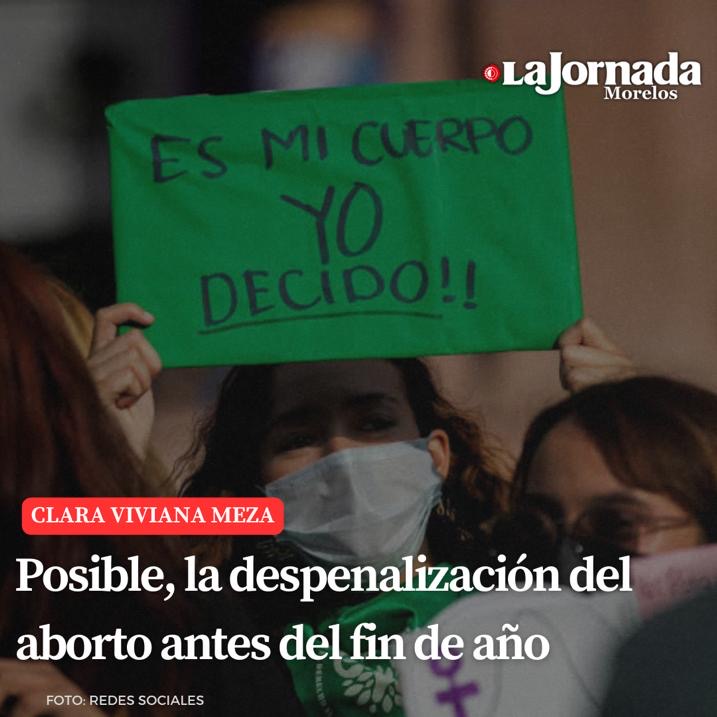 Posible, la despenalización del aborto antes del fin de año