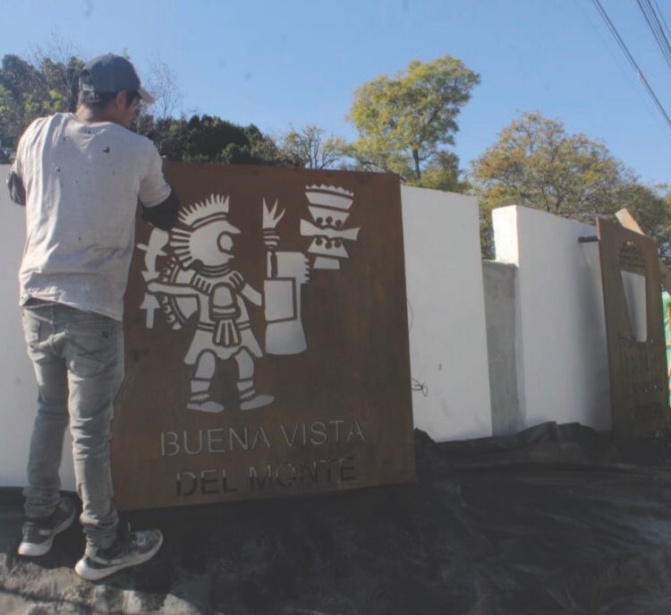 A punto de concluir rehabilitación de Glorieta de Tlaltenango