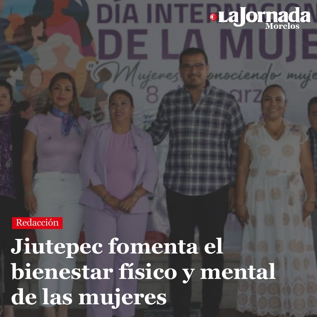 Jiutepec fomenta el bienestar físico y mental de las mujeres