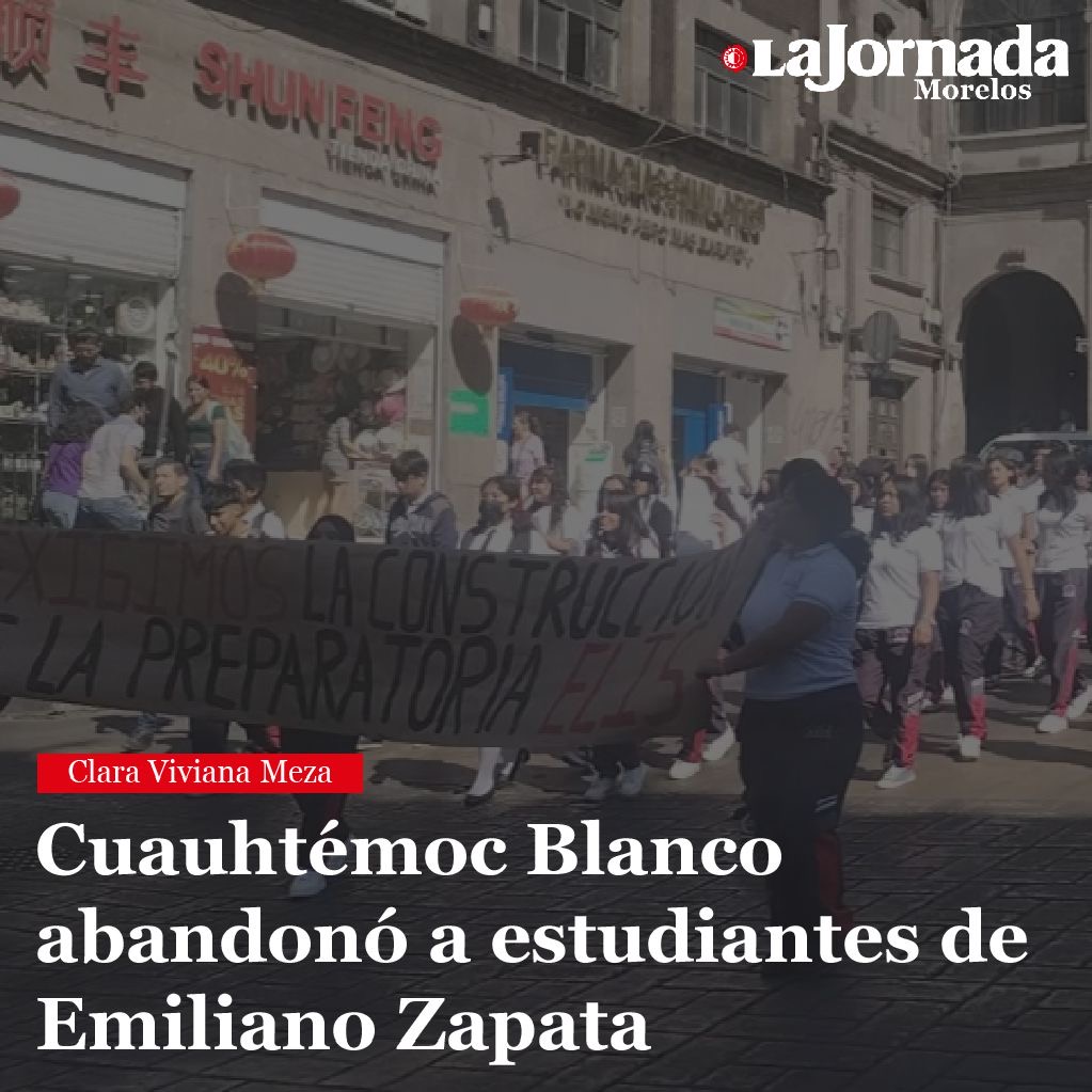 Cuauhtémoc Blanco abandonó a estudiantes de Emiliano Zapata