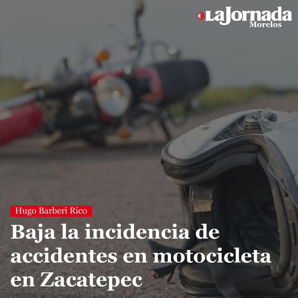 Baja la incidencia de accidentes en motocicleta en Zacatepec