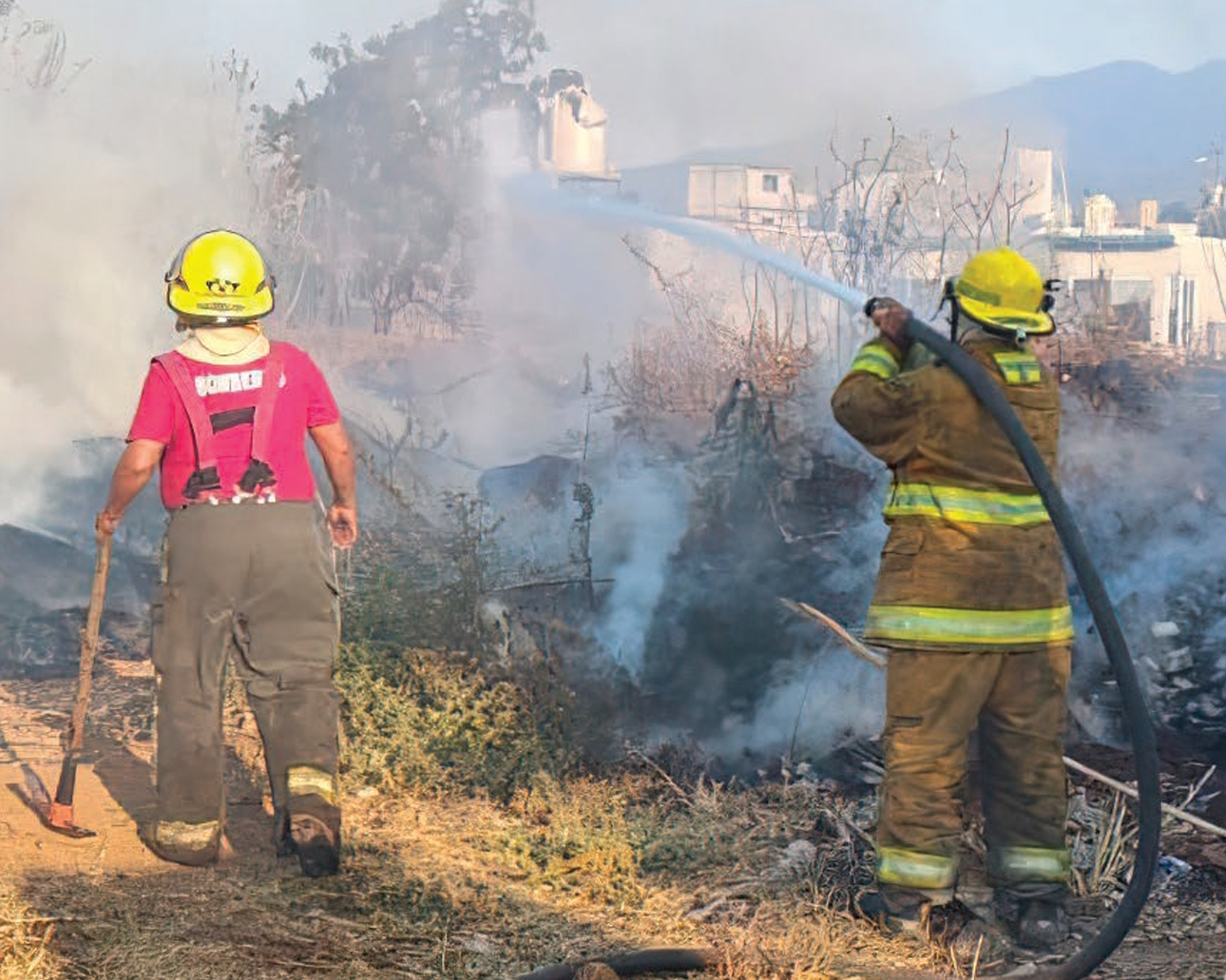 Incendios en Cuernavaca dañan irreparablemente la salud de los bomberos