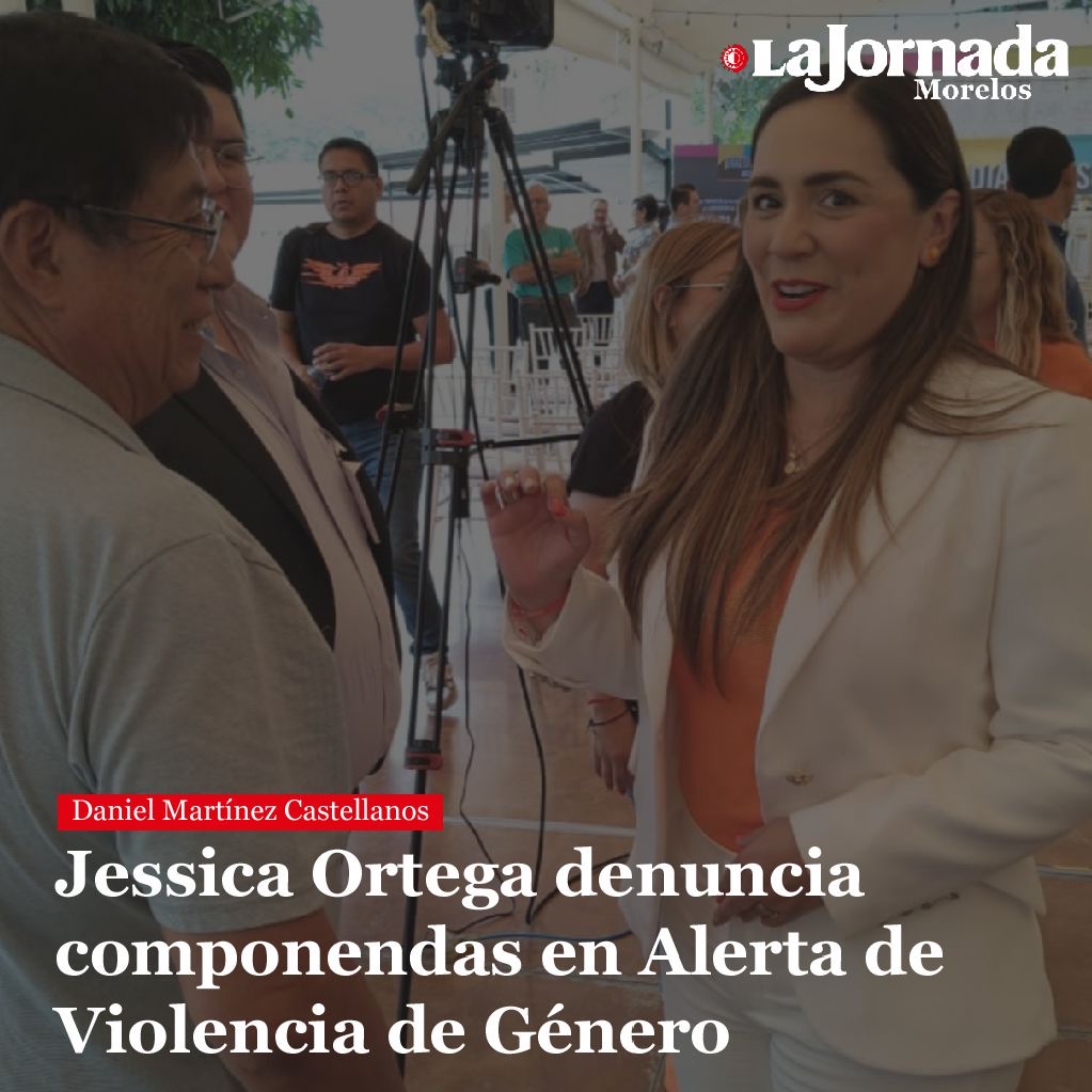Jessica Ortega denuncia componendas en Alerta de Violencia de Género