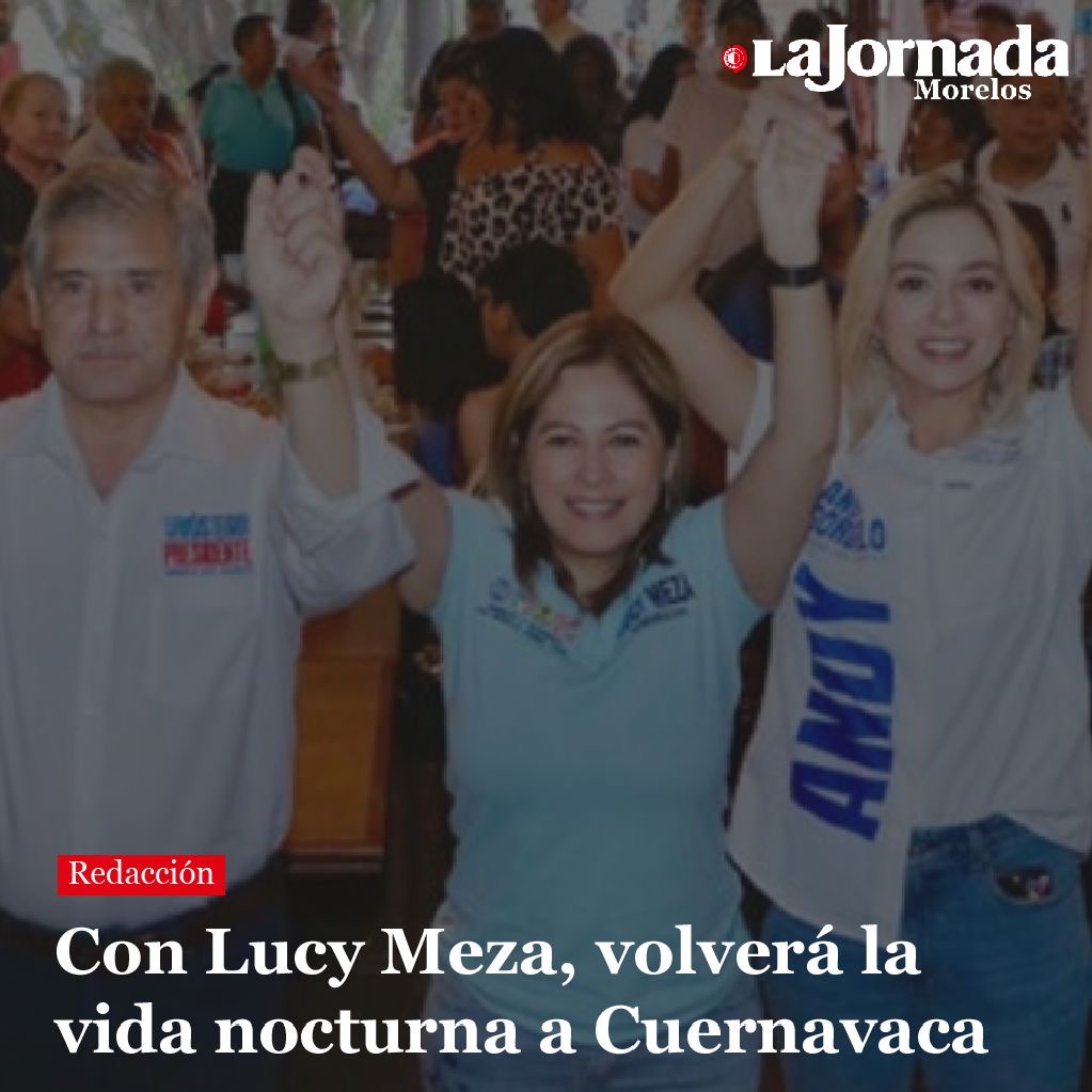 Con Lucy Meza, volverá la vida nocturna a Cuernavaca