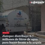 Jiutepec distribuye 6.7 millones de litros de agua para hacer frente a la sequía
