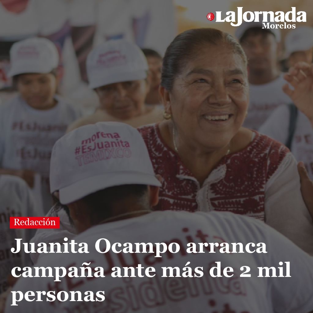 Juanita Ocampo arranca campaña ante más de 2 mil personas