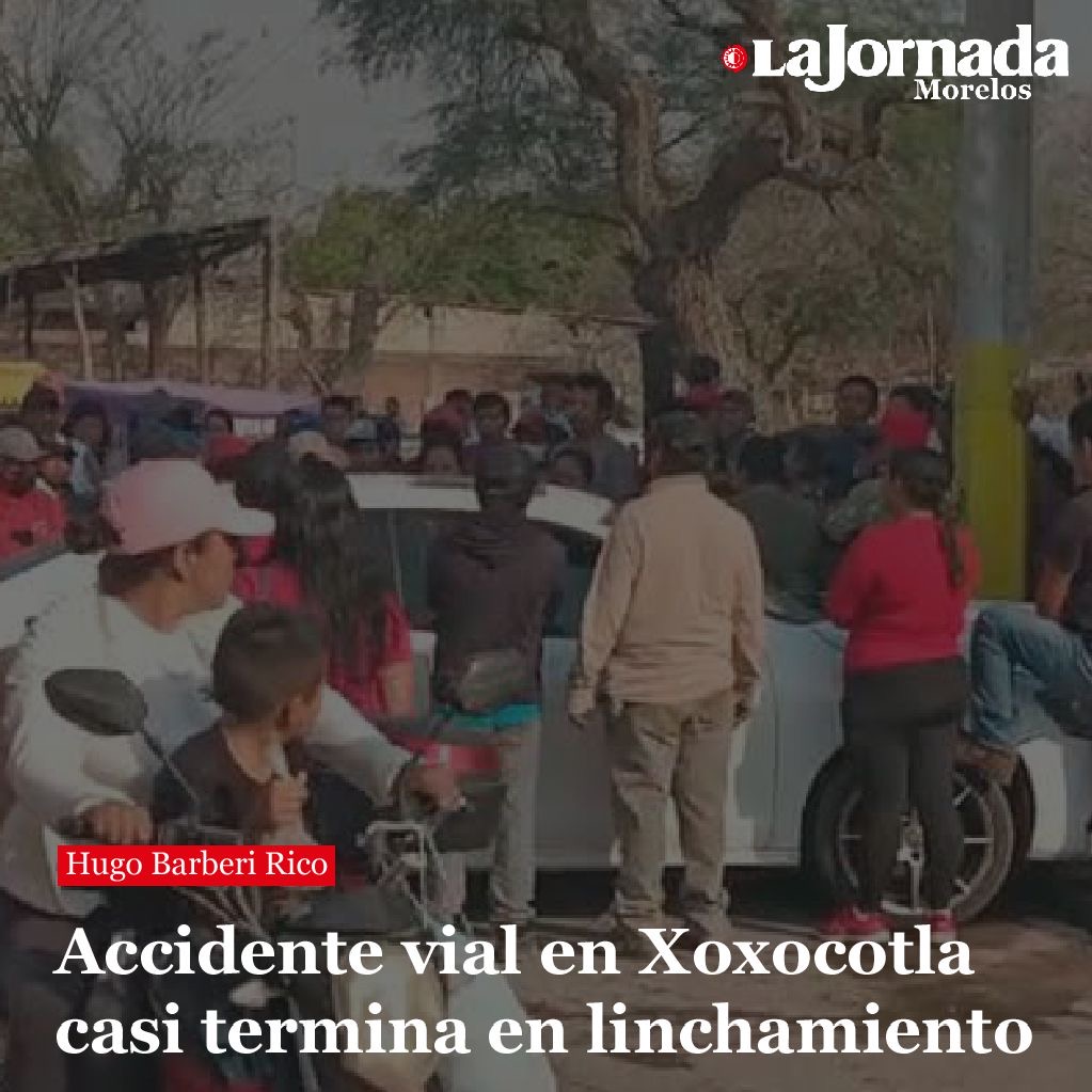 Accidente vial en Xoxocotla casi termina en linchamiento