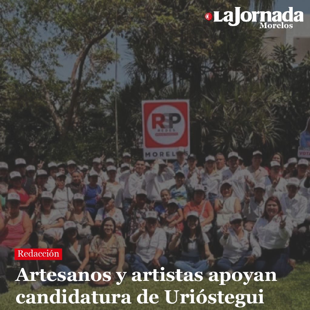 Artesanos y artistas apoyan candidatura de Urióstegui