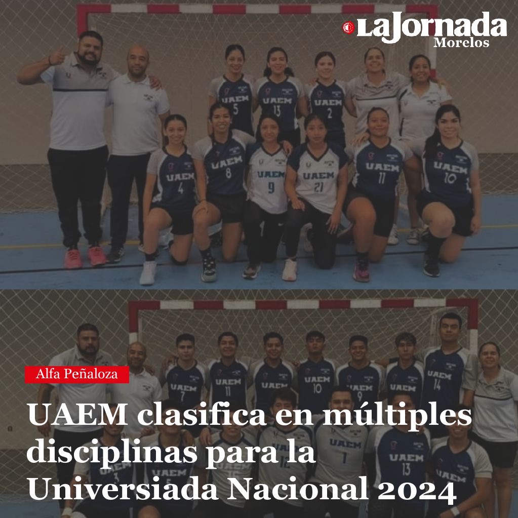 UAEM clasifica en múltiples disciplinas para la Universiada Nacional 2024
