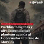 Pueblos indígenas y afrodescendientes plantean agenda al Gobernador interino de Morelos
