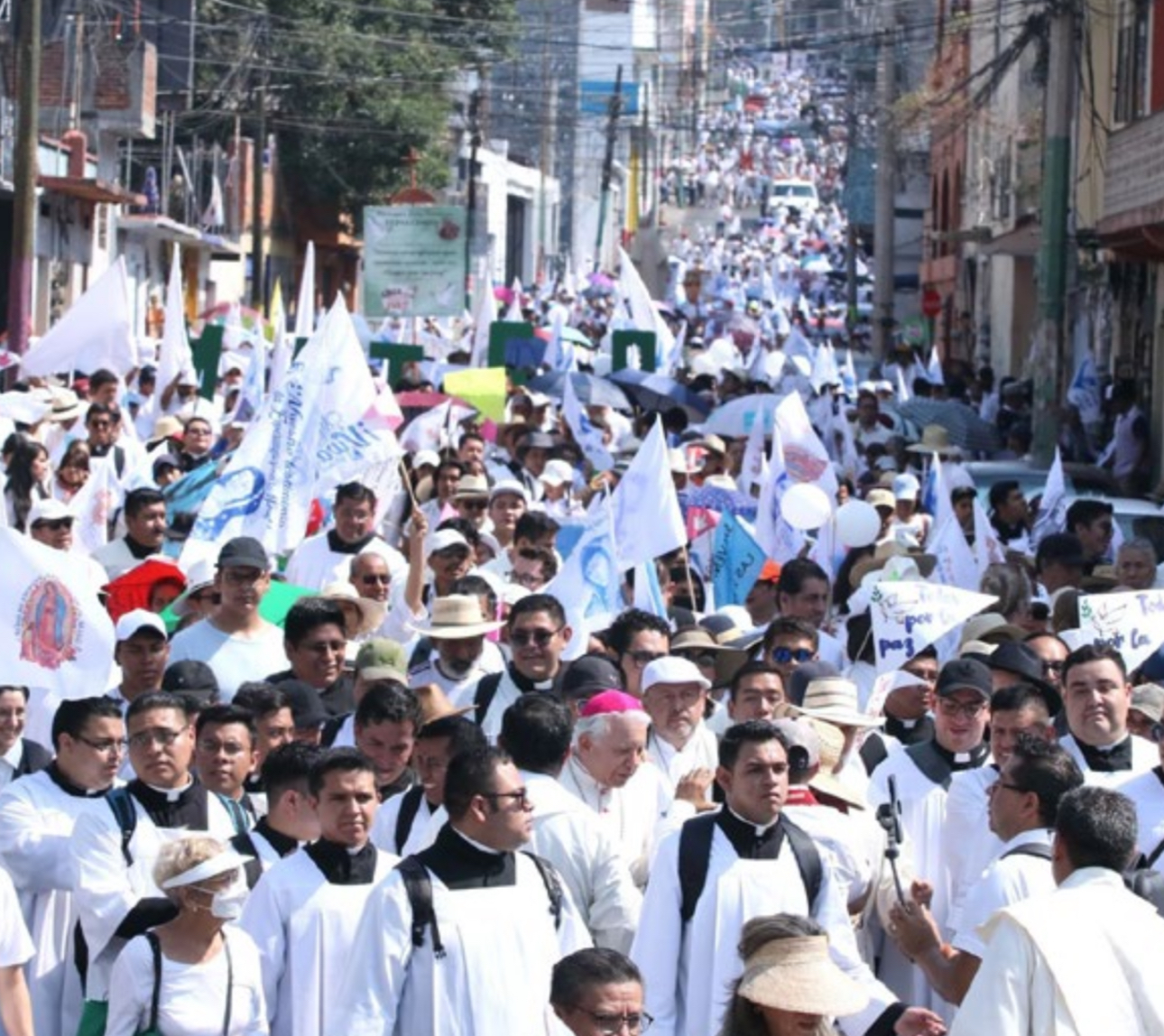 La caminata blanca vuelve a pedir paz para Morelos