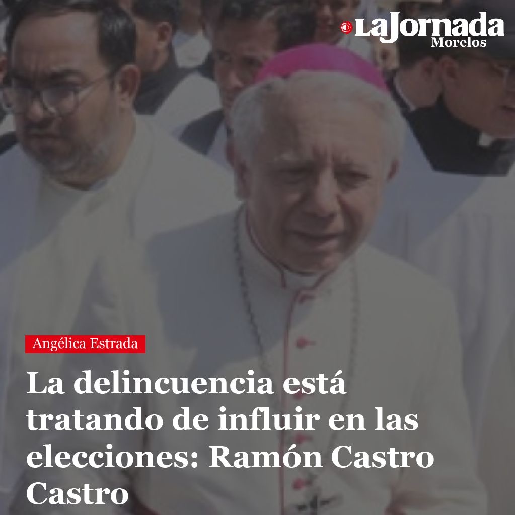 La delincuencia está tratando de influir en las elecciones: Ramón Castro Castro