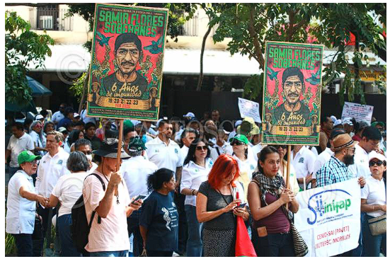 Samir Flores tiene antimonumento en Cuernavaca